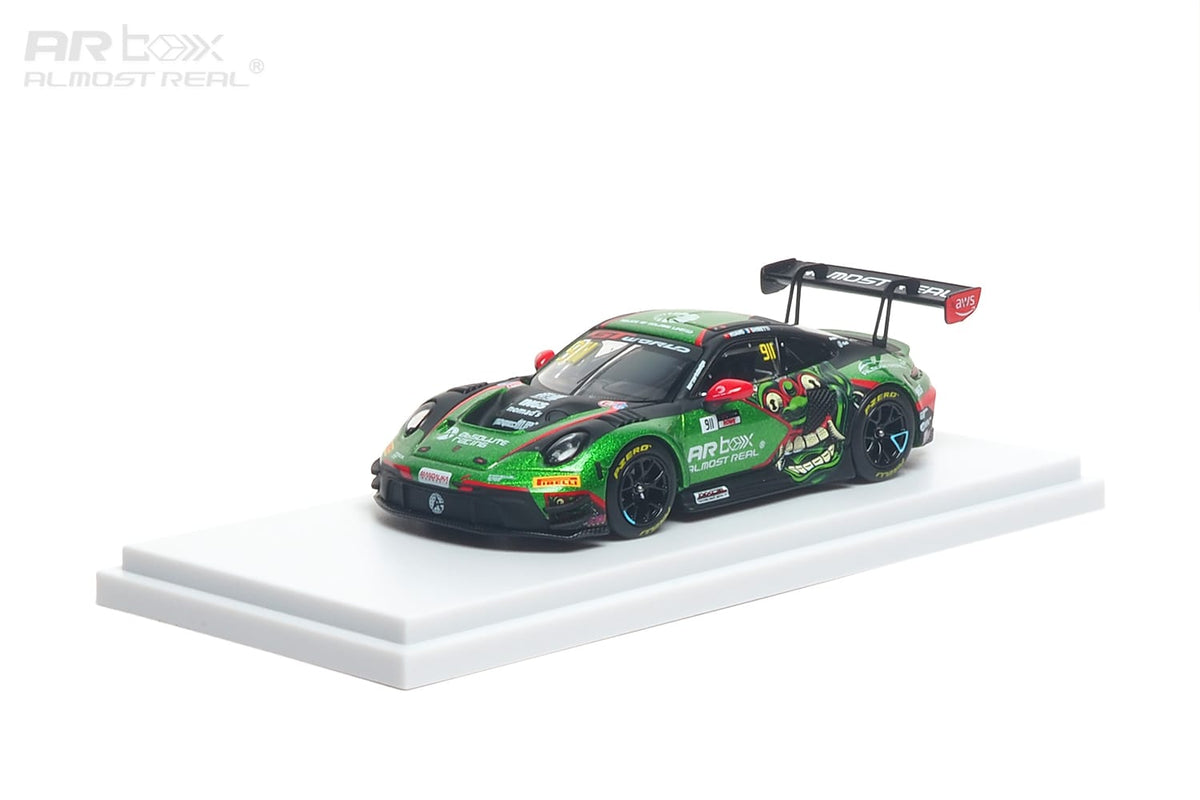 (PRE-ORDER) Porsche 911 GT3 R GT World Challenge Asia Mandalika 2026 No. 911 Almost Real 1/64 640006021