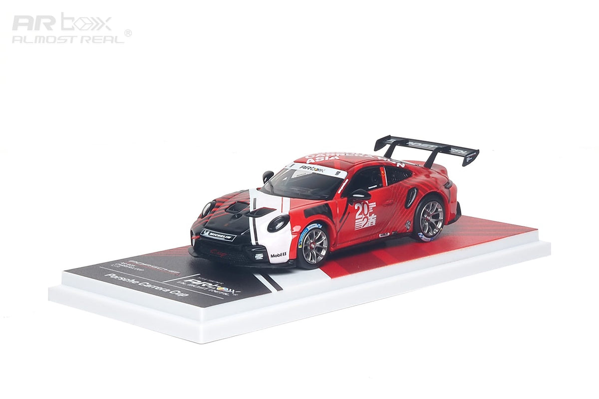 (PRE-ORDER) Porsche 911 Cup ARbox Carrera Cup Asia 2026 Hero Car Almost Real 1/64 640010001