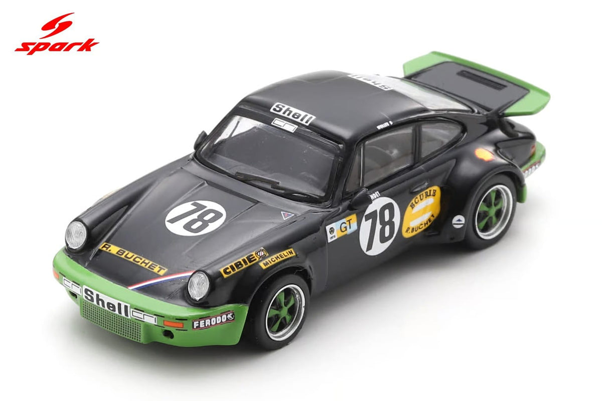 (PRE-ORDER) Porsche 911 Carrera RS No. 78 Le Mans 24H 1975 Spark 1/64