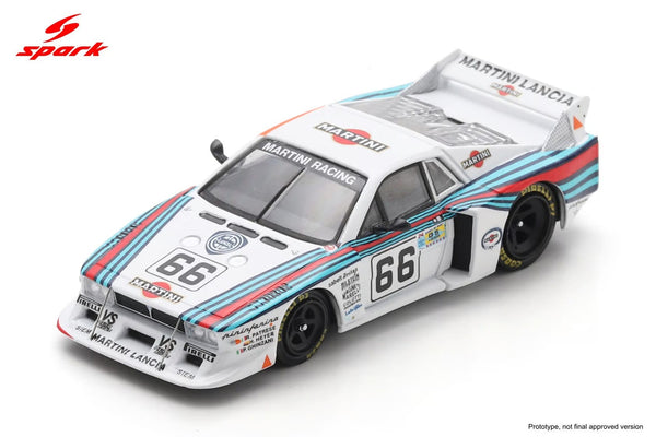 (PRE-ORDER) Lancia Beta Montecarlo Turbo No. 66 Le Mans 24H 1981 Spark 1/64 64S153