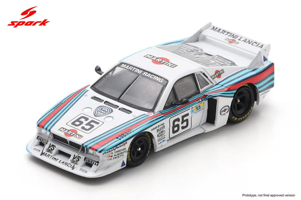 (PRE-ORDER) Lancia Beta Montecarlo Turbo No. 65 Le Mans 24H 1981 Spark 1/64 64S154