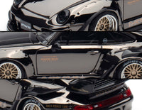 Chrome Metallic Black Porsche Rauh-Welt Begriff RWB 993 Black Ignition Model 1/64 scale IG3870 CHASE