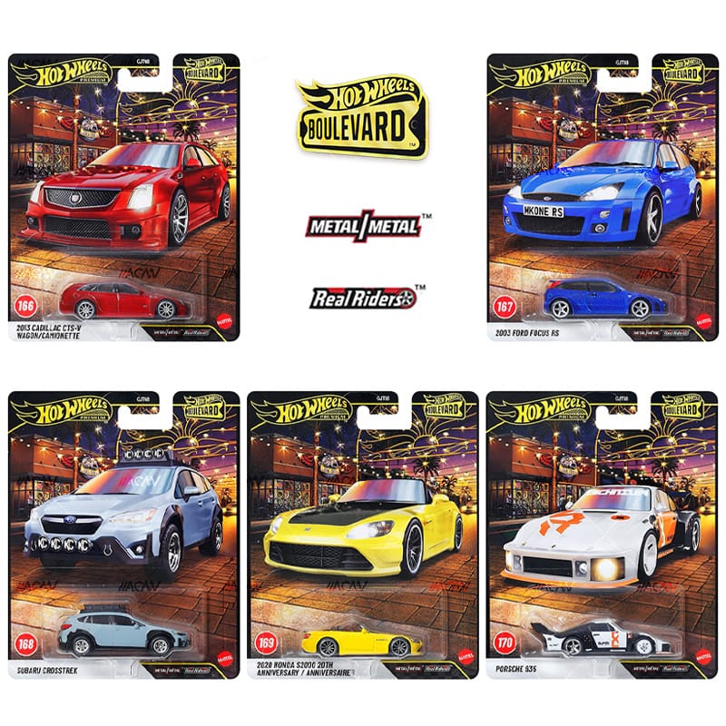 Hot Wheels Boulevard 2027 Mix 1 1/64 scale GJT68-958L