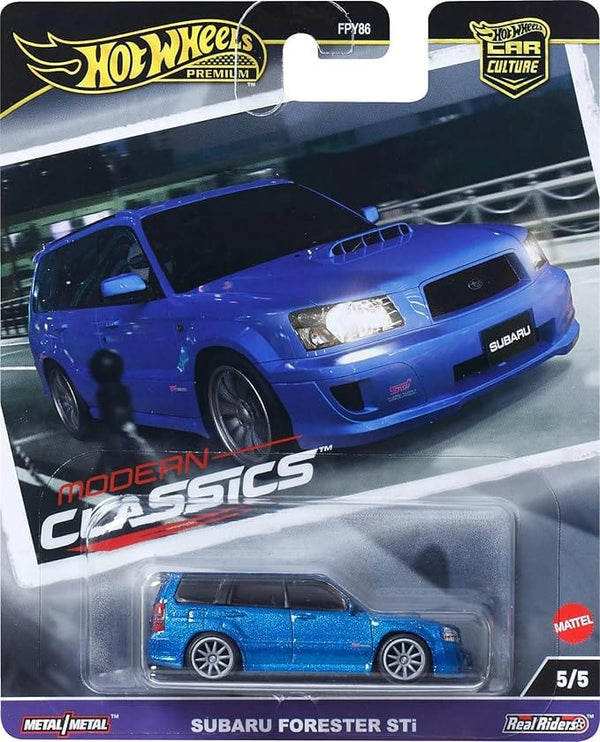 Hot Wheels Car Culture 2024 Modern Classics Subaru Forester STi 1/64 scale