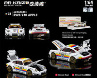 (PRE-ORDER) Porsche RWB 930 Apple AR Kaizo Almost Real 1/64 6K0000301