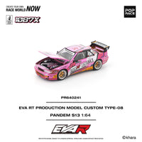 Pandem Silvia S13 Eva RT Production Model Custom Type-08 x 1087X 1/64 Pop Race