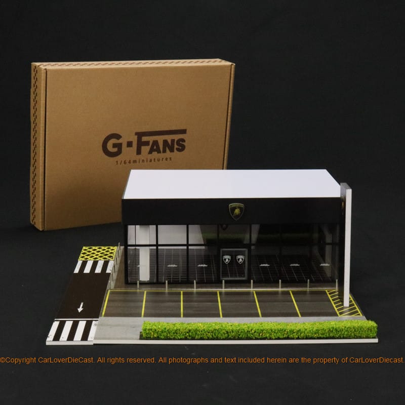 Lamborghini Dealer 1/64 Diorama G-Fans