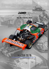 Mazda 787B Winner at 24 Hours Le Mans 1991 Inno64 1:64 scale