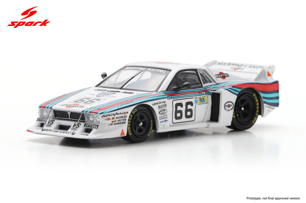 (PRE-ORDER) Lancia Beta Montecarlo Turbo No. 66 Le Mans 24H 1981 Spark 1/64 64S153