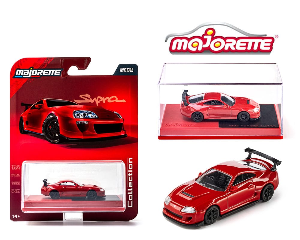 1985 Toyota Supra Red Solid Pack Majorette 1:64 Collector Series Wave 4 2026