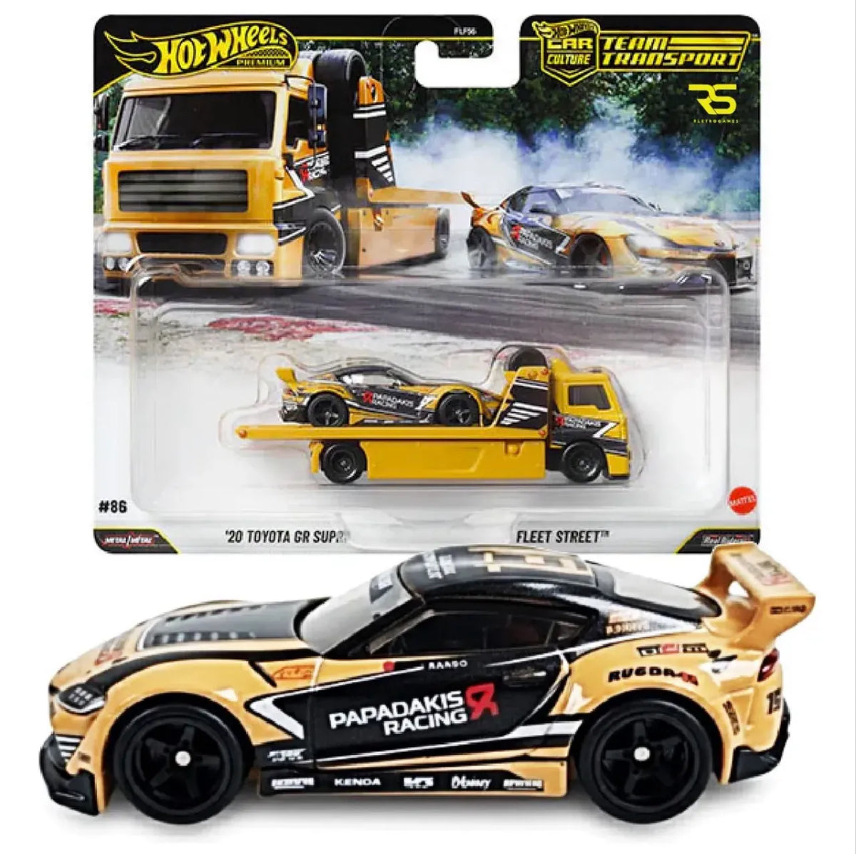 20 GR Supra and Fleet Street Hot Wheels Team Transport 2025