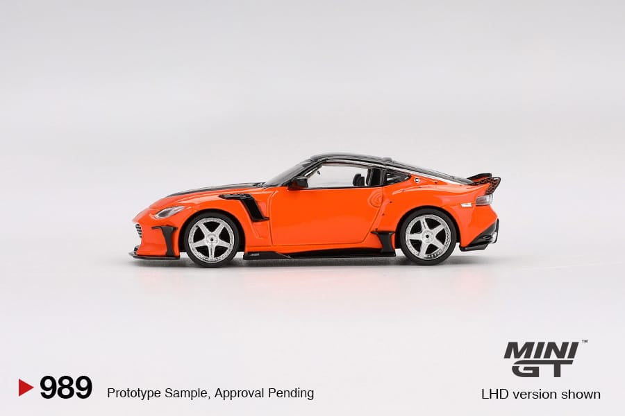 バンビー　フェアリー Nissan Z VeilSide FFZ400 Orange Mini GT – Hanz Driven