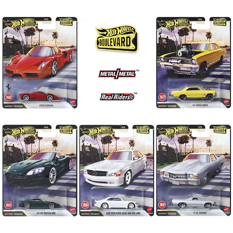 Hot Wheels Boulevard 2027 Mix 1 1/64 scale GJT68-9C8J