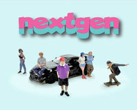Figures Nextgen Set of 6 American Diorama 1/64 AD-2453