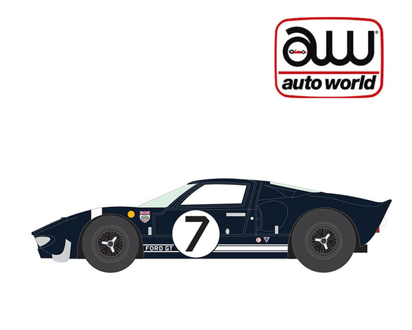 1965 Ford GT 40 #7 Blue Solid Pack 2025 Premium Release 3 Version