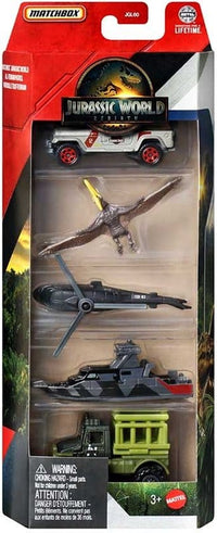 All-Terrain patrol Jurassic World 5 Pack Matchbox 1/64
