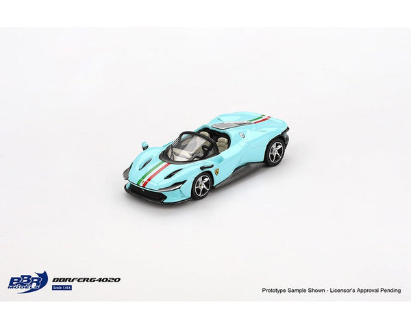 Ferrari Daytona SP3 – Light Blue – Limited Edition BBR Models 1/64