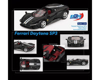 BBR Models 1:64 Ferrari Daytona SP3 Matt Black Limited Edition