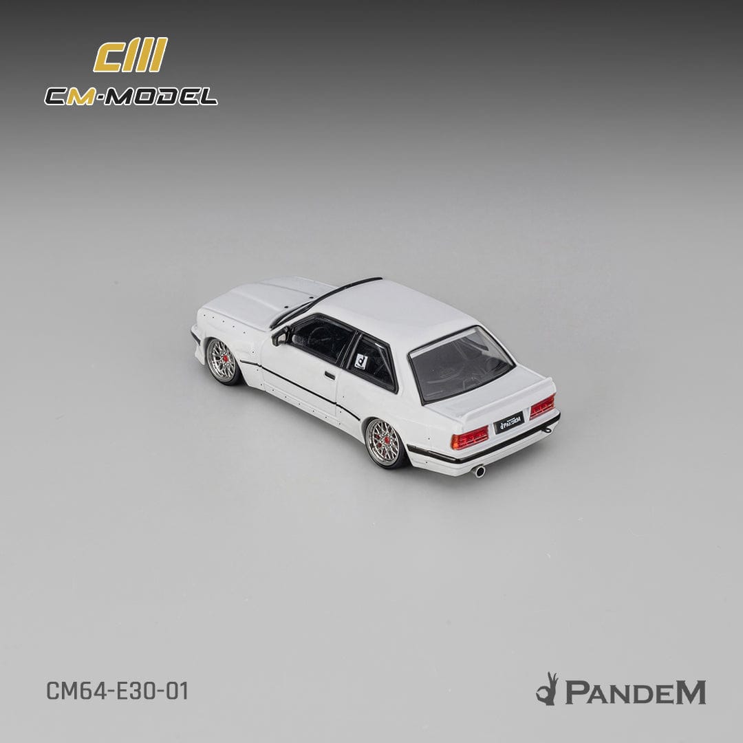 BMW M3 E30 Pandem Pearl White CM Model 1/64 | Hanz Driven CM64-E30-01