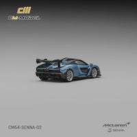 (PRE-ORDER) McLaren Senna Ice Blue CM Model 1/64 CM64-Senna-02
