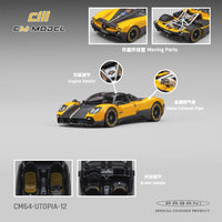 (PRE-ORDER) Pagani Utopia Giallo Ginevra CM Model 1/64