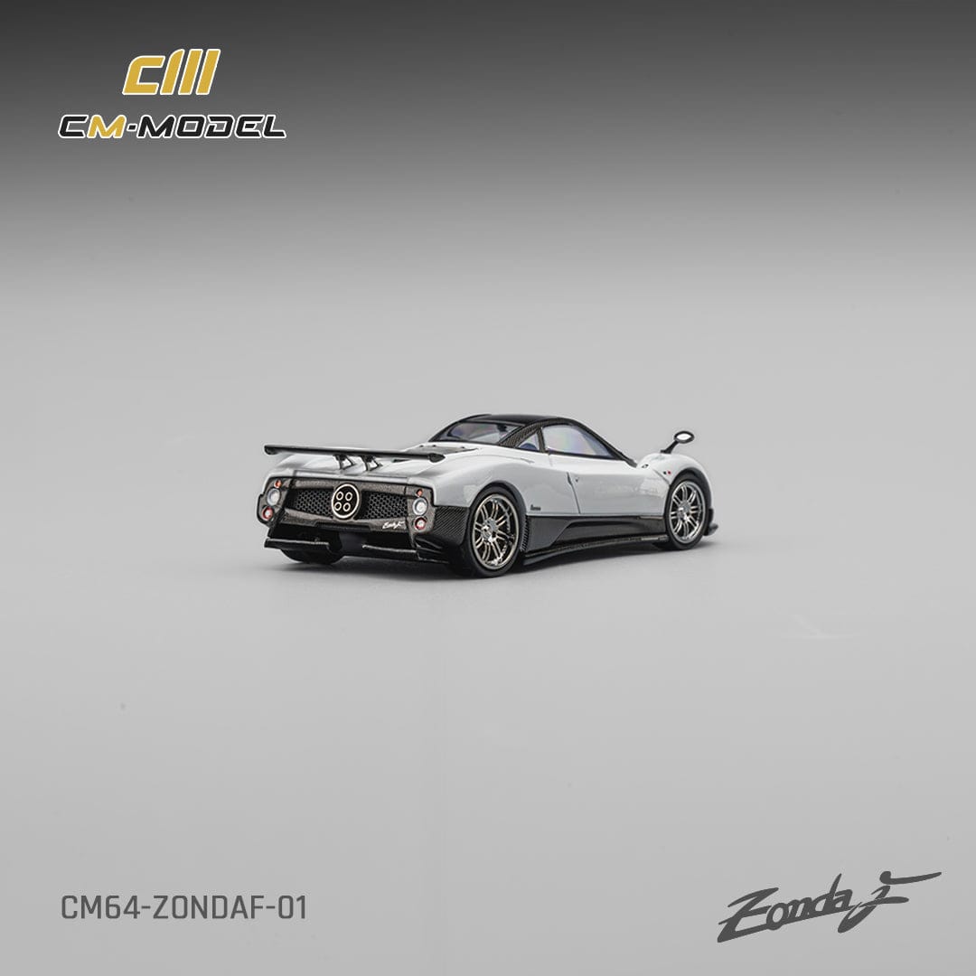 Pagani Zonda F Pearl White CM64 ZondaF 01 | Hanz Driven CM64-ZondaF-01
