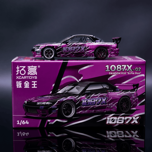 Nissan Skyline GT-R R32 Pandem Echo Gao 1087X-02 X Black Purple