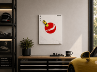 The Master Stroke - 400R automotive art