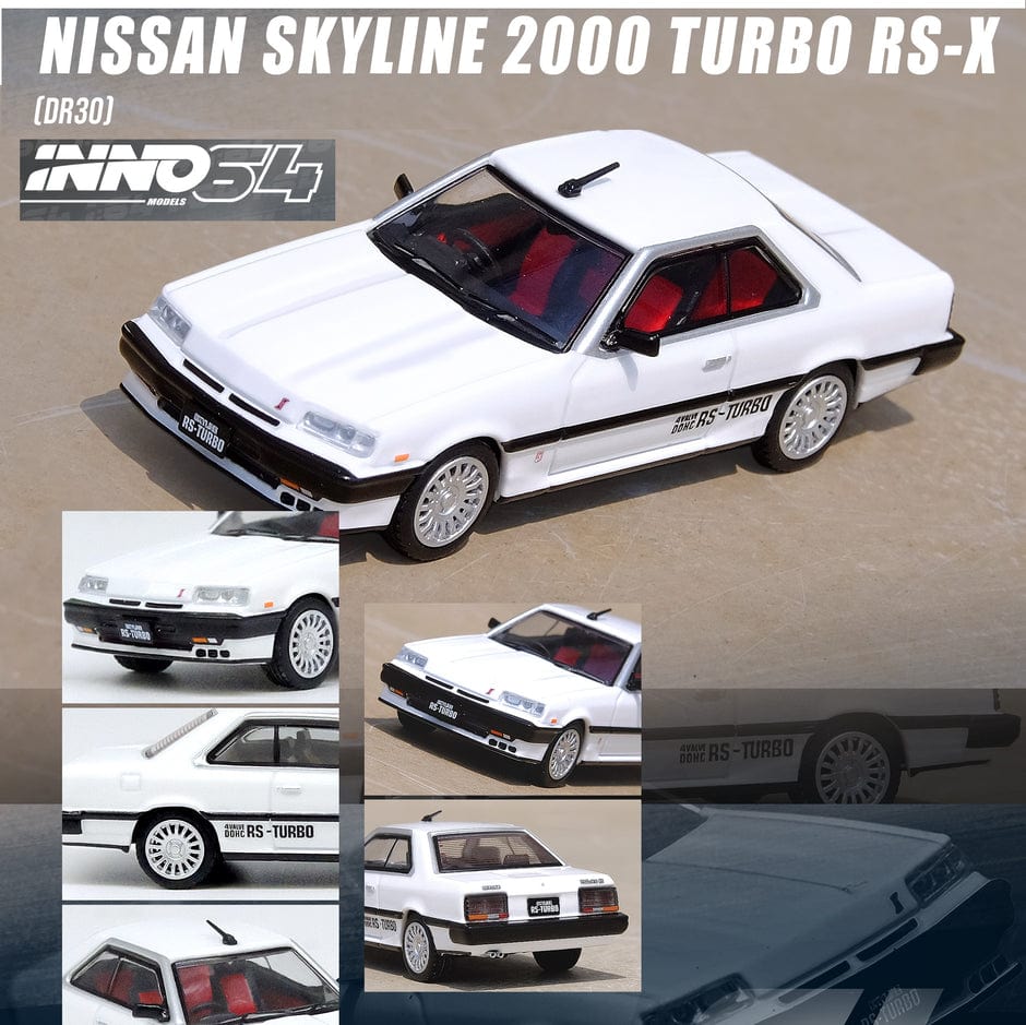 Nissan Skyline 2000 Turbo RS-X White Inno64 – Hanz Driven