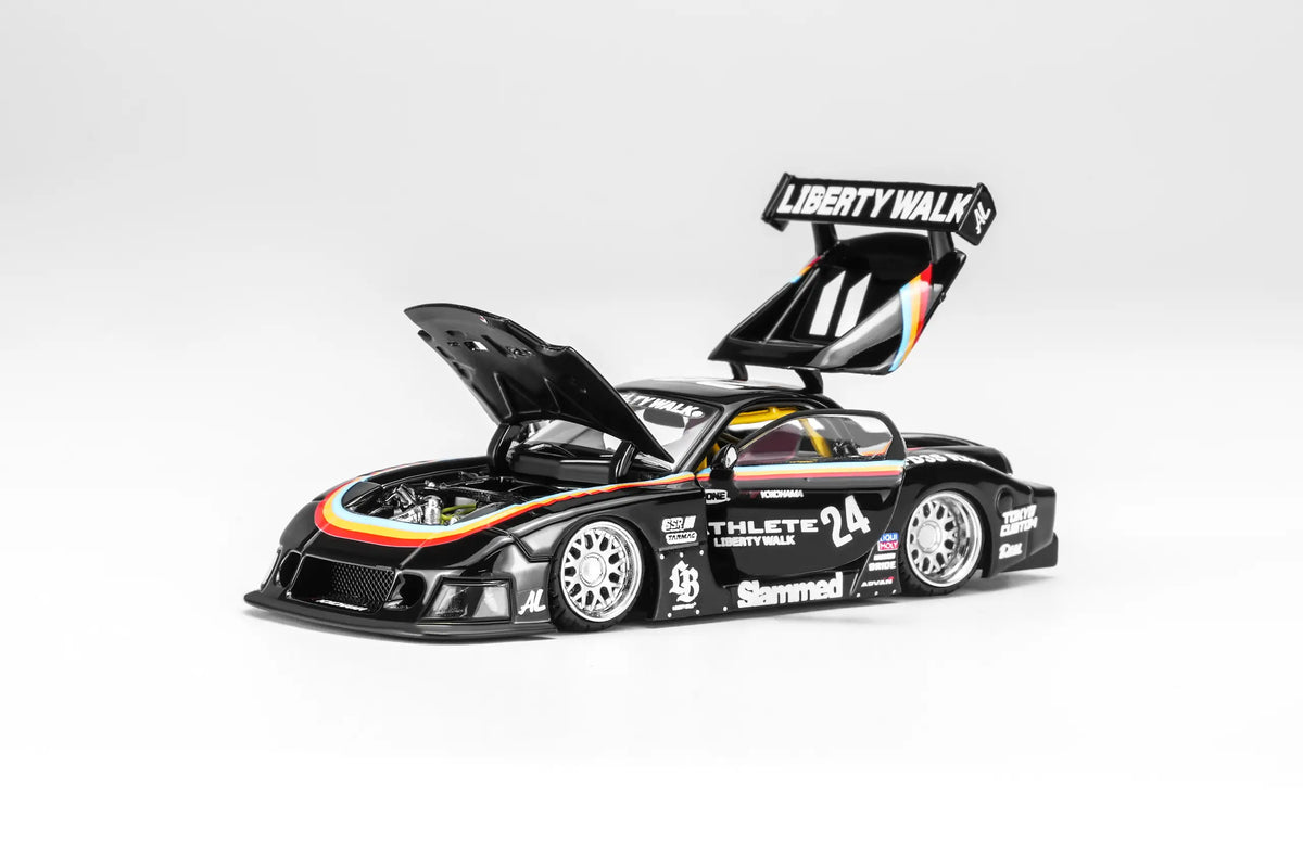 (PRE-ORDER) LB Super Silhouette Mazda FD3S RX-7 Athlete Motorhelix 1/64 M61112