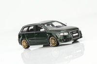 (PRE-ORDER) Audi RS4 B7 2005 Deep Green Pearl Motorhelix 1/64 M68307