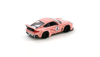 Porsche 911 997 Pandem Pink Pig Inno64 1/64 scale