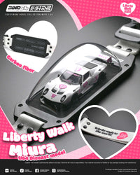 Lamborghini Miura GT LB-Silhouette Works Inno64 1/64 scale