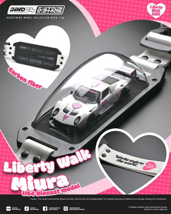 Lamborghini Miura GT LB-Silhouette Works Inno64 1/64 scale