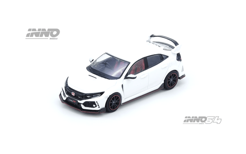 Honda Civic Type R FK8 White Inno64 1/64 scale – Hanz Driven