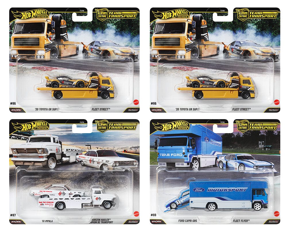 Hot Wheels Team Transport 2025 J Case Assortment – Hanz Driven