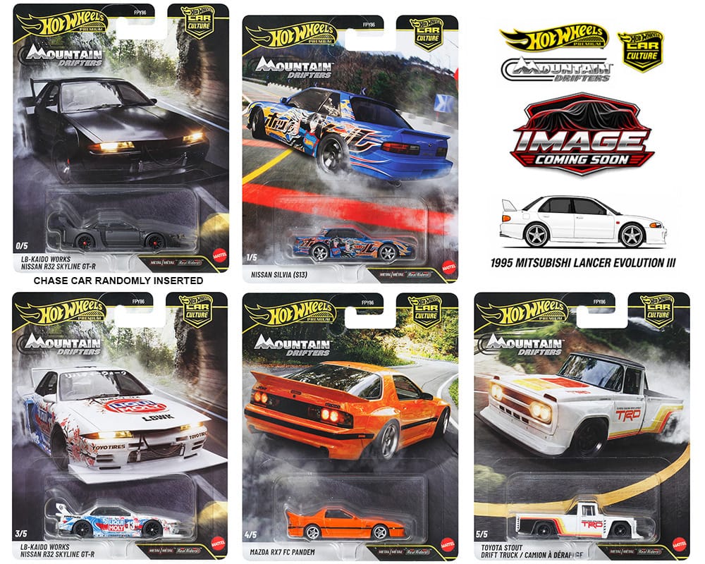 Mountain Drifters W Hot Wheels Car Culture 2027 A 1/64 scale FPY86-962A