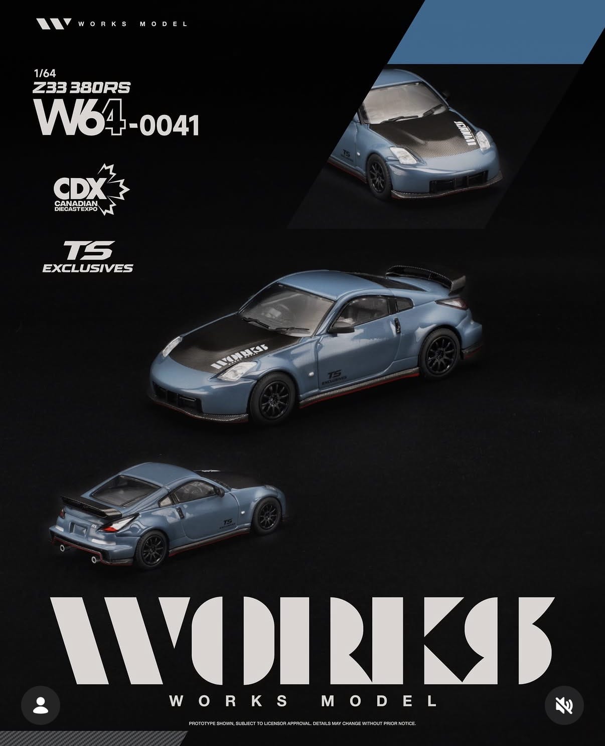 PRE-ORDER) Nismo 380S Canada Diecast Expo 2026 Works Model 1/64