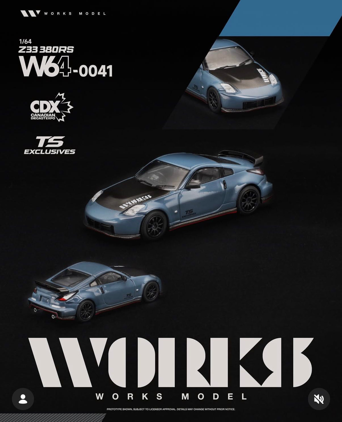 Nismo 380S Canada Diecast Expo 2026 Works Model 1/64 W640041