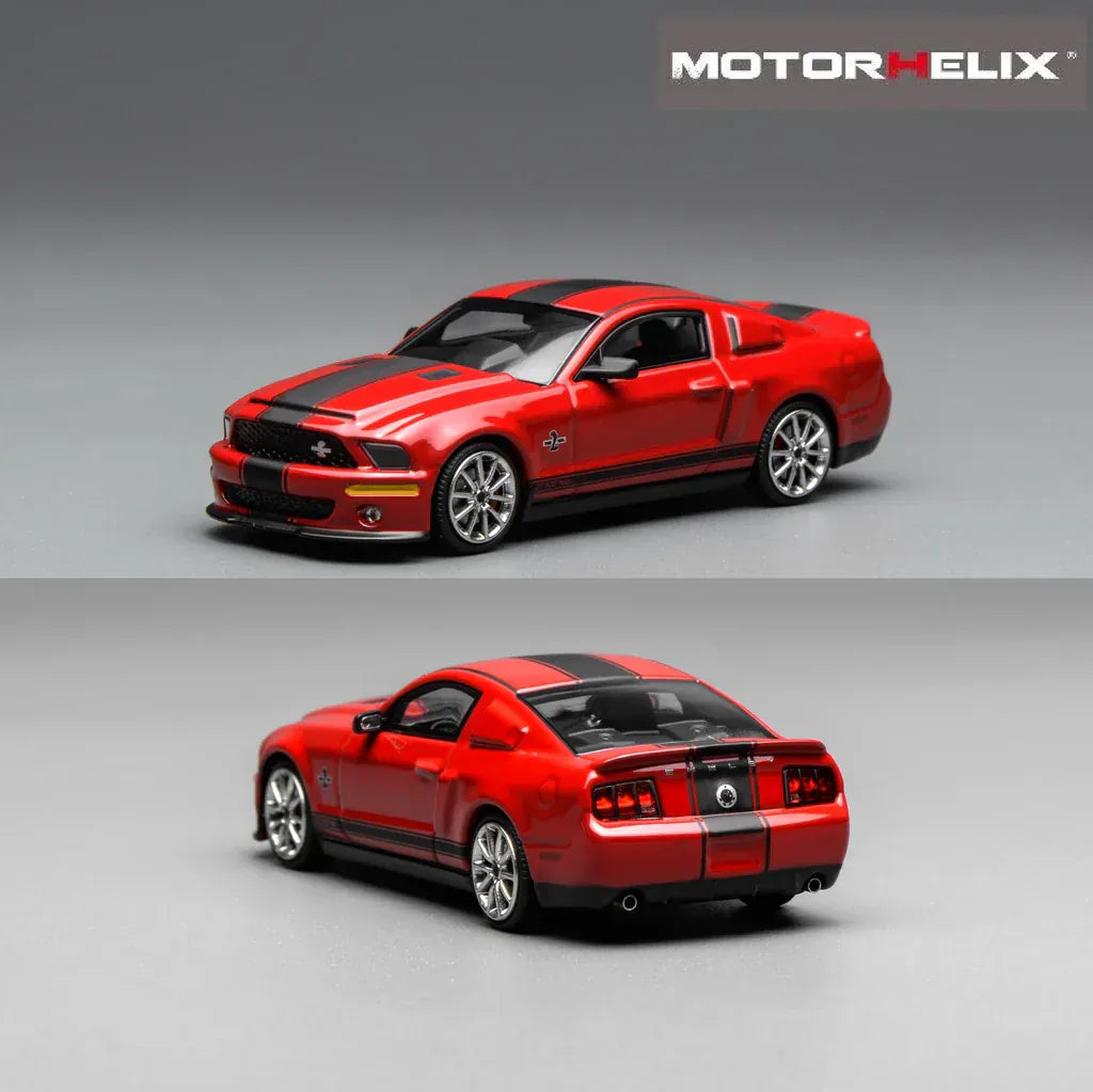 Ford Mustang Shelby GT500 Super Snake 2007 RED with Black Stripe