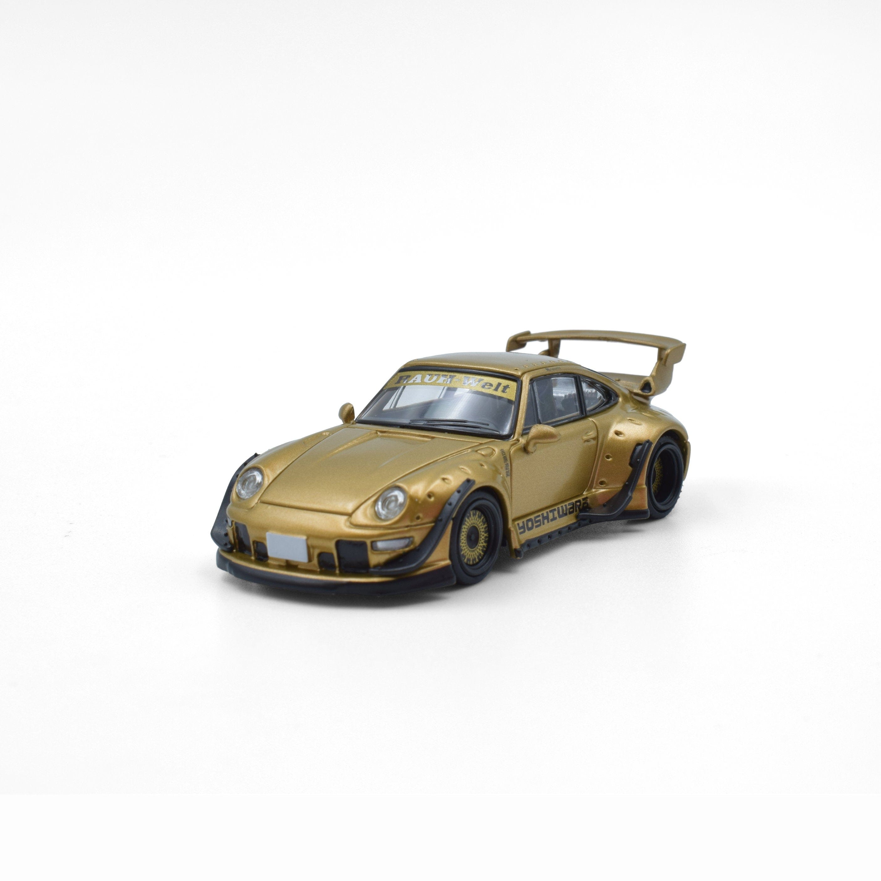 Porsche 911 993 RWB Gold ModelModel 1:64 – Hanz Driven