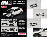 Hobby Japan Honda Civic FL5 Mugen Group B White 1/64 HJDM005B-29