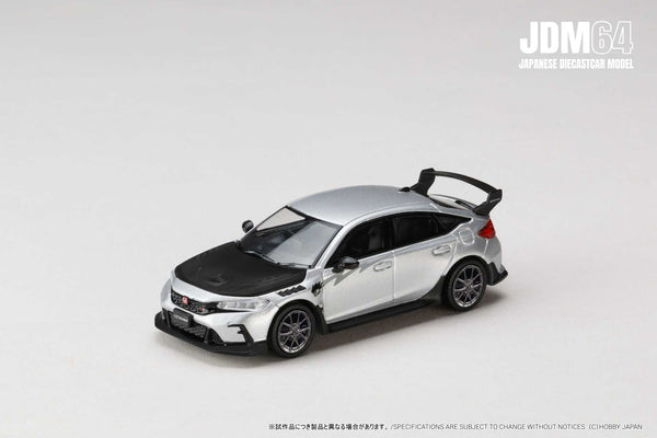 Honda Civic Type R FL5 Mugen Group B 2024 Matte Silver Hobby Japan 1:64