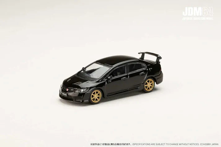 MUGEN Honda Civic Type R (FD2) Crystal Black Pearl – Hobby Japan JDM64 1:64 HJDM010-17