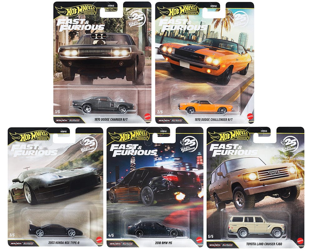 Hot Wheels Car Culture 2024 D Case World Tour 5x Car Set 1/64