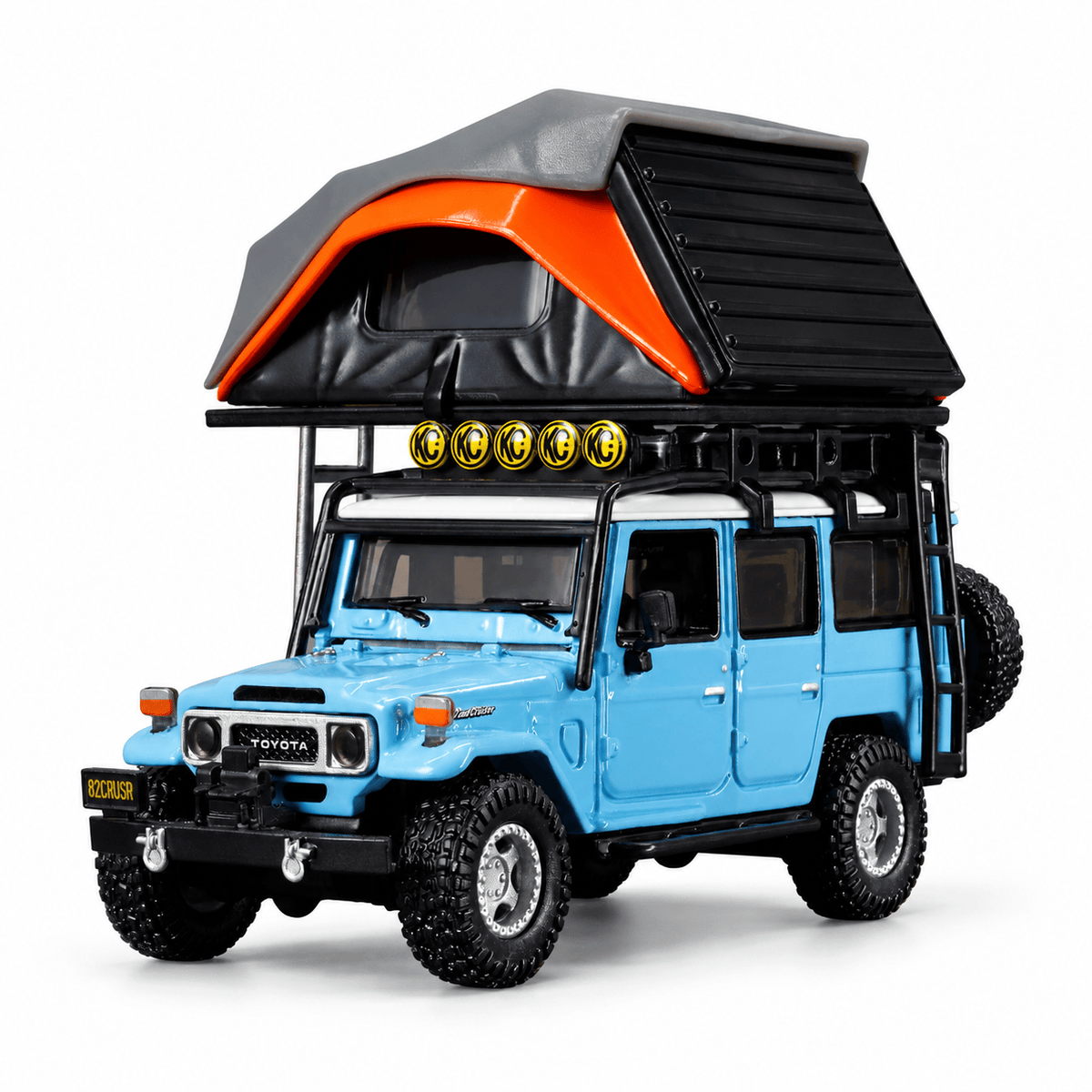1982 Toyota Land Cruiser FJ45 Troopy Elite 64 Mod Shop Hot Wheels HWR97