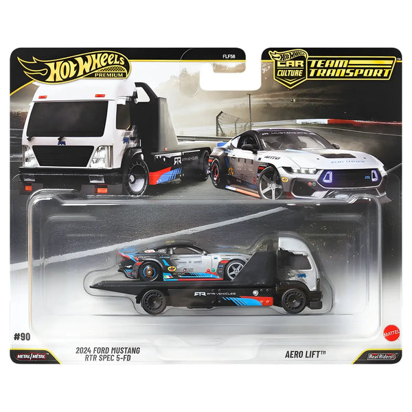 2024 Ford Mustang RTR Spec 5-FD Hot Wheels Team Transport 2026 K