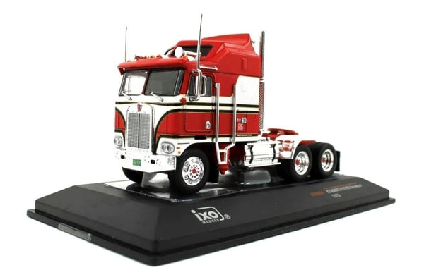 1976 Kenworth K100 Aerodyne Semi Truck Red IXO Model 1:64