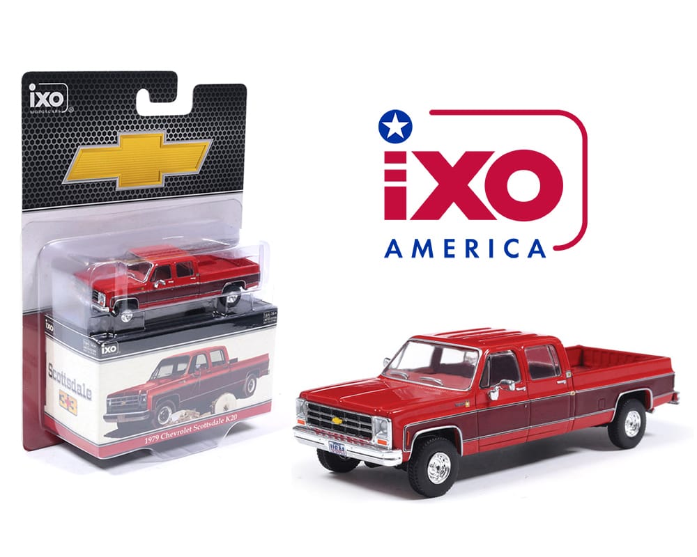 1979 Chevrolet Scottdale Carmine Red Limited Edition Ixo Model 1:64