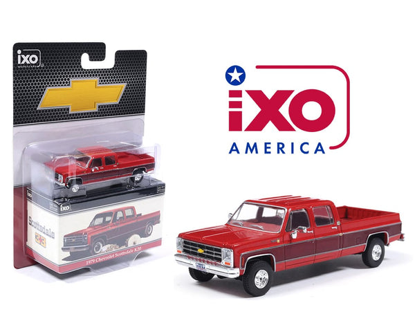 1979 Chevrolet Scottdale Carmine Red Limited Edition Ixo Model 1:64